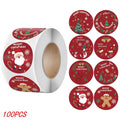 Adesivos de Natal para decoração 50 a 500Pcs