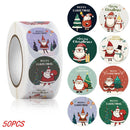 Adesivos de Natal para decoração 50 a 500Pcs