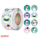 Adesivos de Natal para decoração 50 a 500Pcs