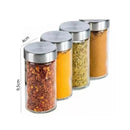 Porta Tempero Condimento Prata Giratório 12 Potes