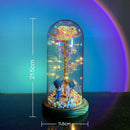 Rosa Encantada Dourada Atmos™ - Excelente Presente